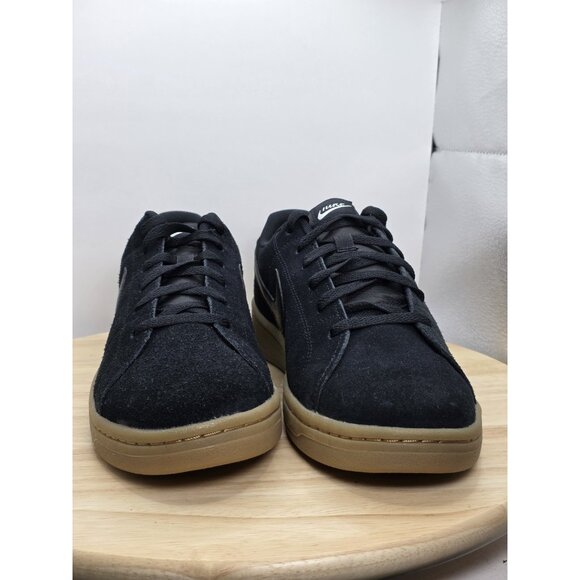 Nike Court Royale 2 Black Gum Mens Size 10.5 Womens size 12 With Box - Picture 2 of 8